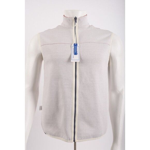 Southern Tide Mens Reversible Vest Jacket Ridgepoint M Red Gray 9590 NWT - Picture 6 of 11